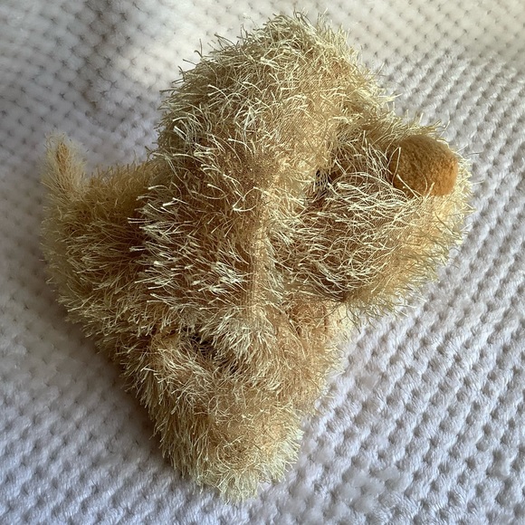 Royal Plush Inc Honey Coloured Spike Fur Plush Dog Floppy Legs Stuffed Animal - Picture 5 of 16